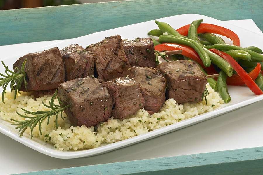 Rosemary Tenderloin Skewers Preferred Angus