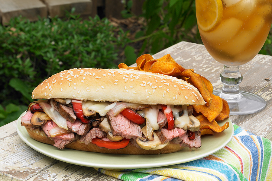 Southwest Cheese Steak Hoagies900x600 Preferred Angus